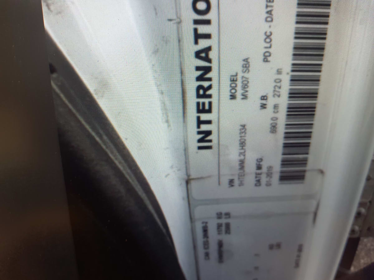 2020 Navistar International MV607 (4X2) 240340