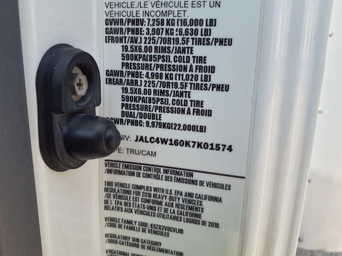 2019 Isuzu NPR 241718