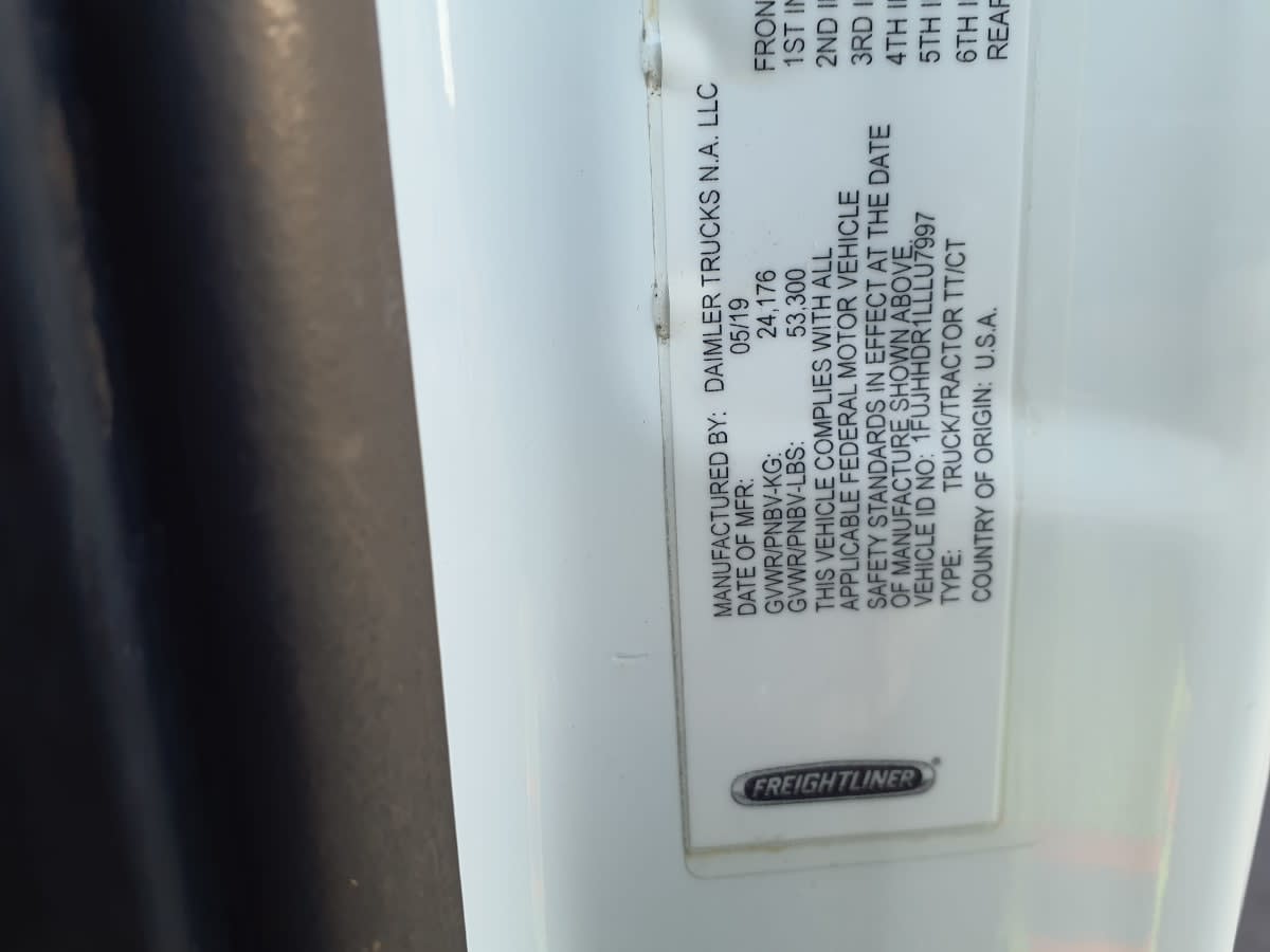 2020 Freightliner/Mercedes NEW CASCADIA PX12664 242657