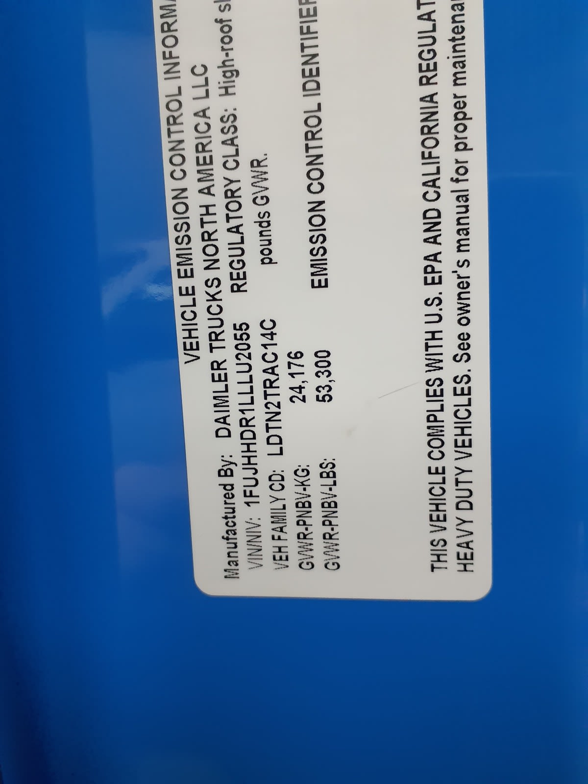 2020 Freightliner/Mercedes NEW CASCADIA PX12664 242917