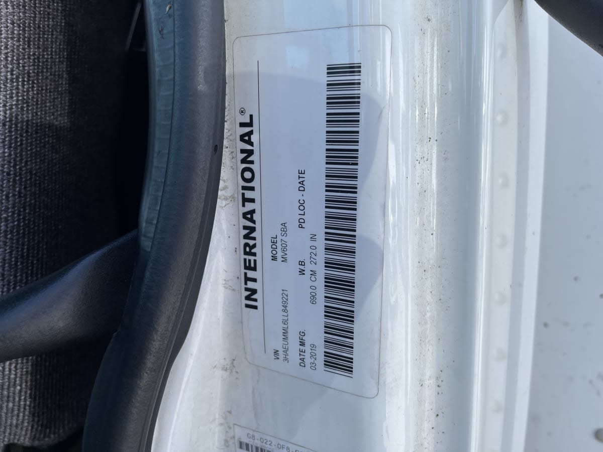 2020 Navistar International MV607 (4X2) 244684