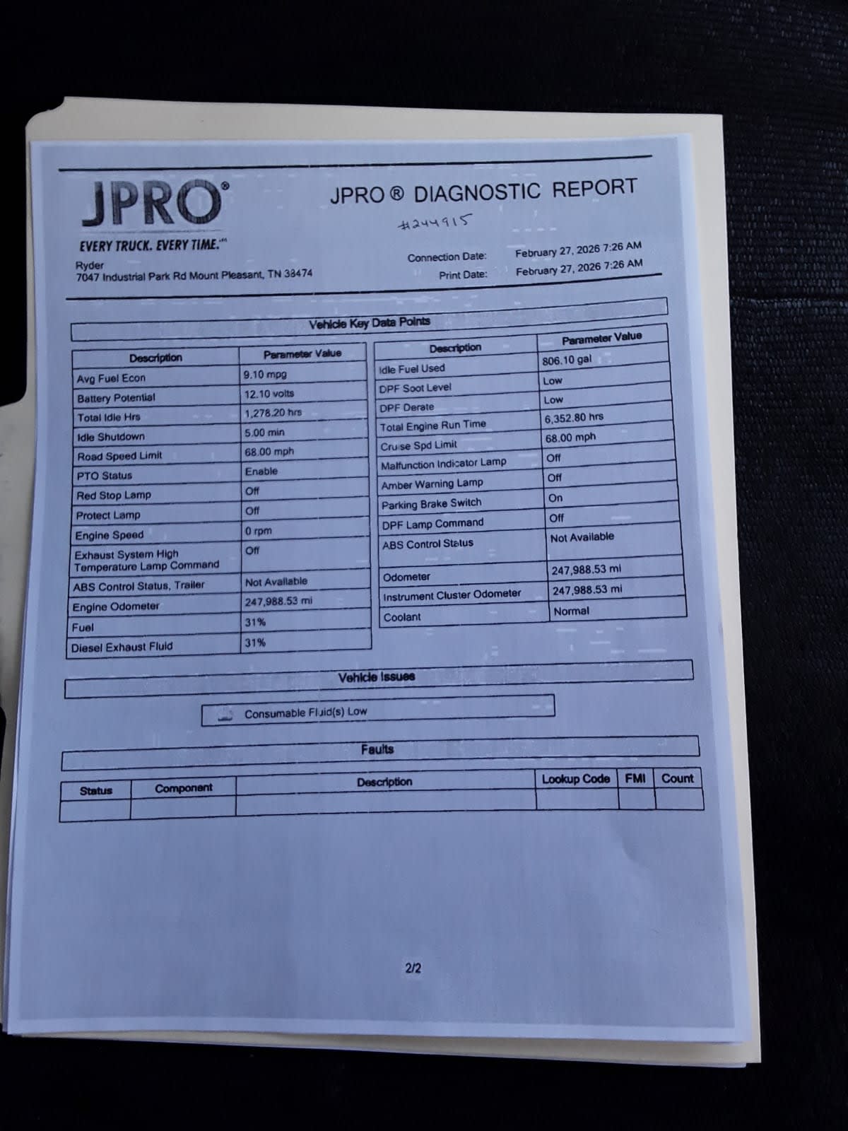 2020 Freightliner/Mercedes M2 106 244915