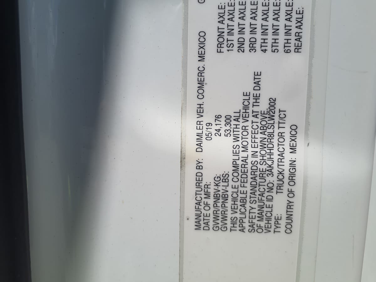 2020 Freightliner/Mercedes NEW CASCADIA PX12664 246550