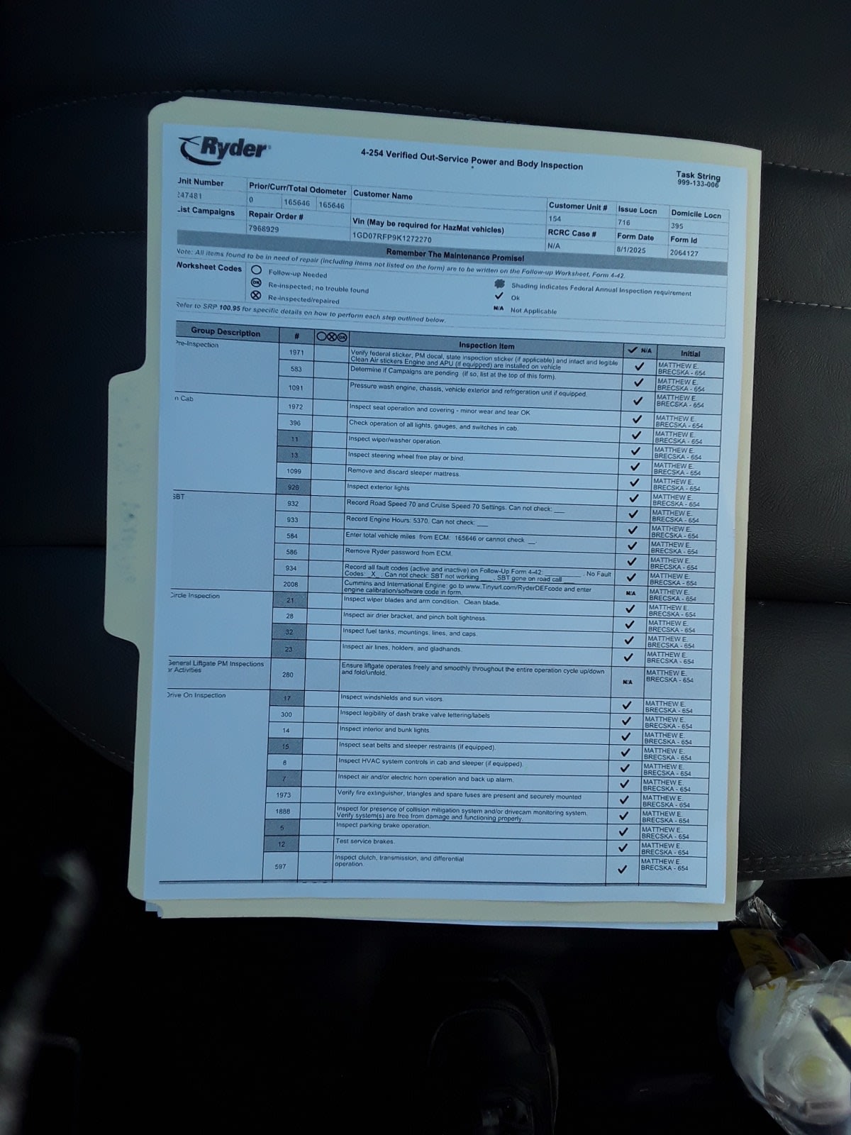 2019 General Motors Corp. SAVANA 3500 247481