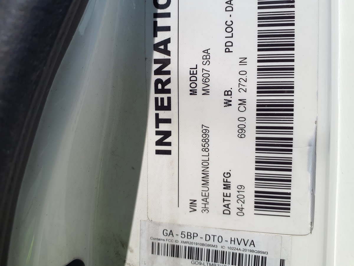 2020 Navistar International MV607 (4X2) 248419