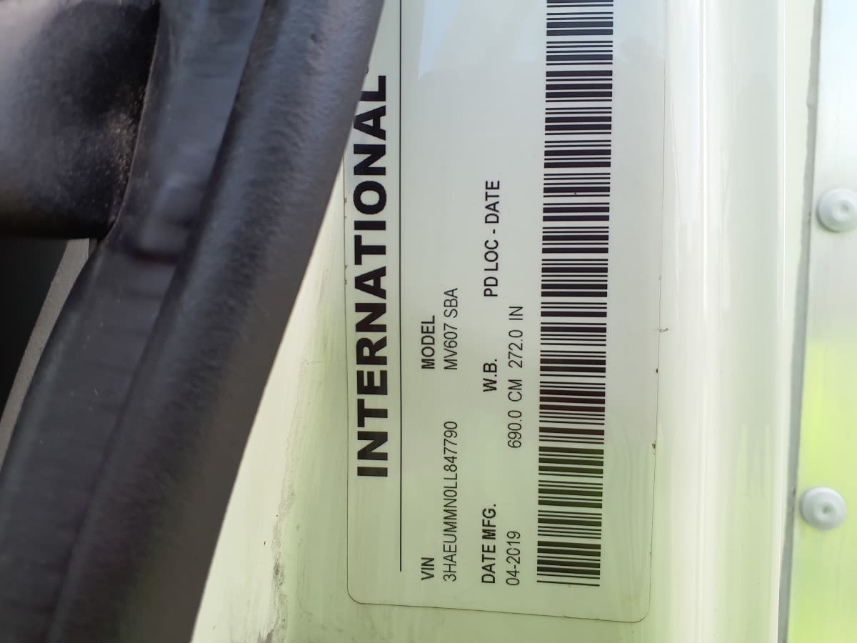 2020 Navistar International MV607 (4X2) 251651