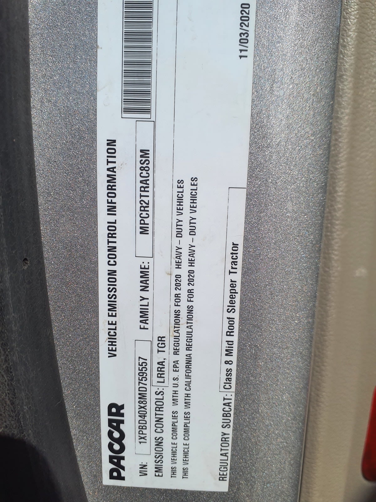 2021 Peterbilt 579 259257