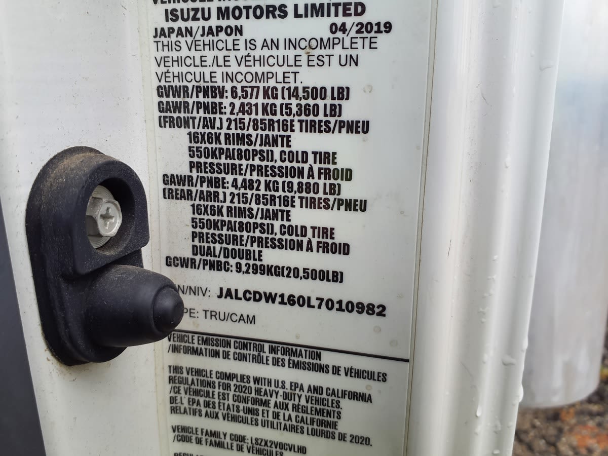 2020 Chevrolet Motor Div. LCF 4500HD 263467
