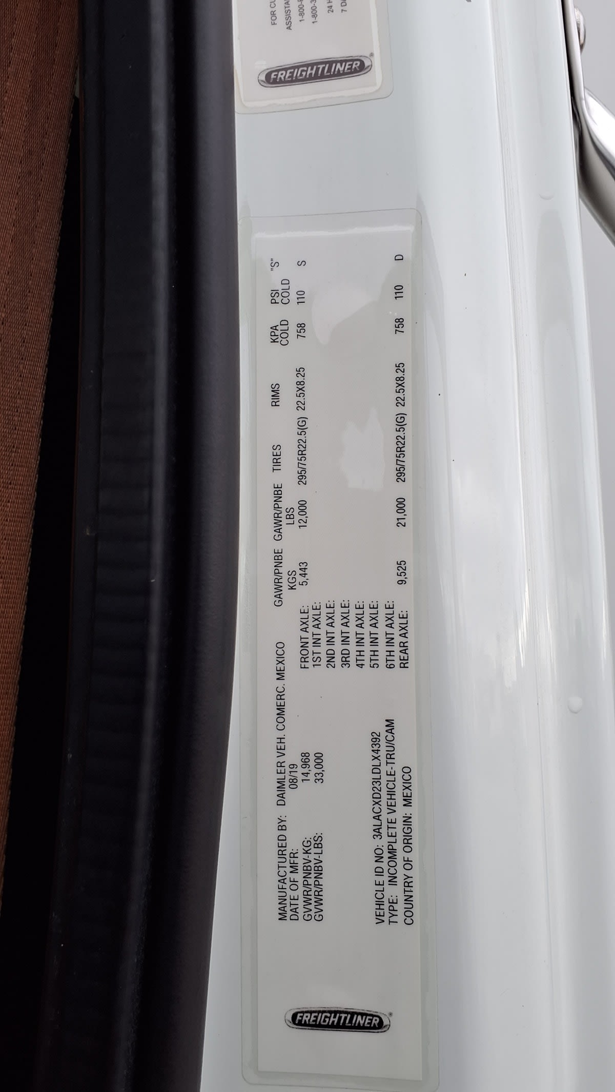 2020 Freightliner/Mercedes M2 106 269105