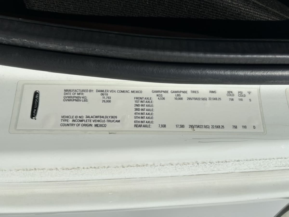 2020 Freightliner/Mercedes M2 106 273362