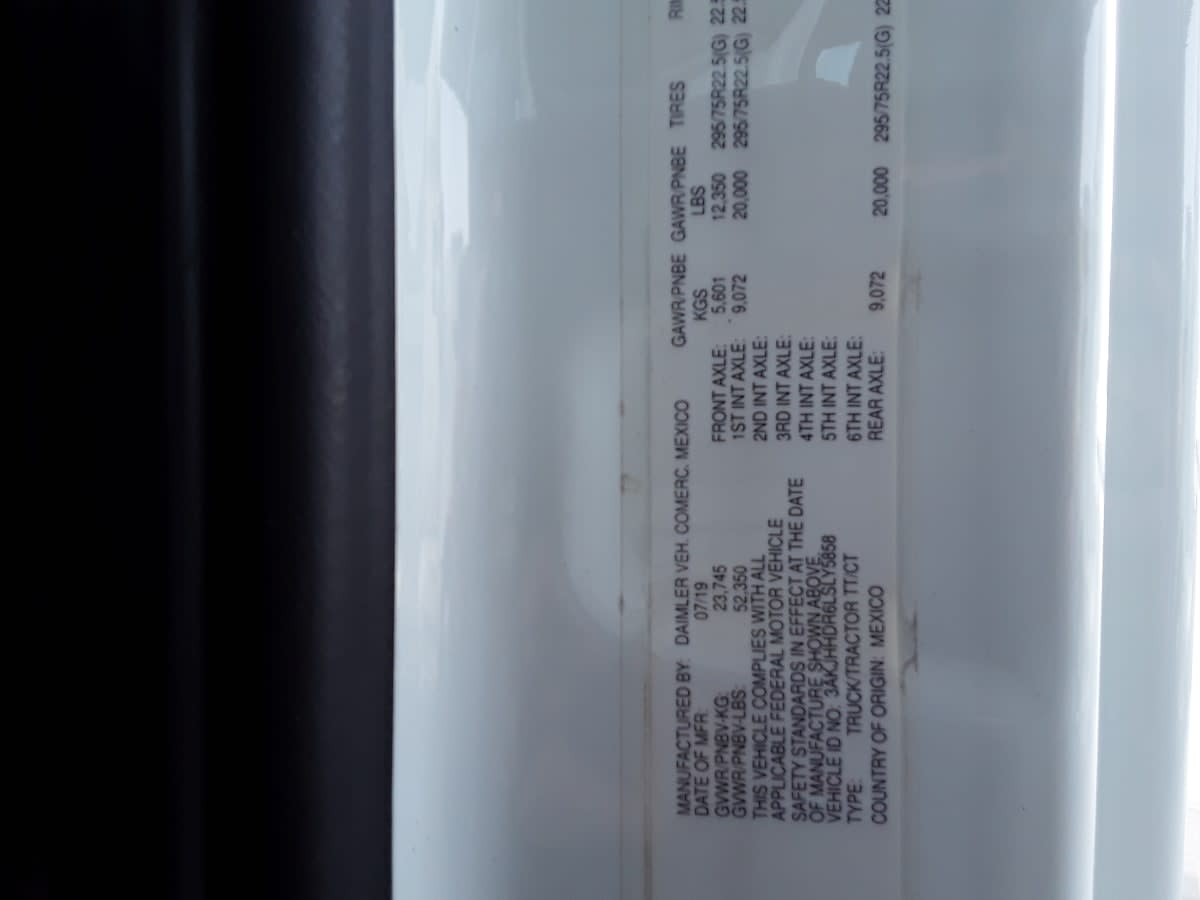 2020 Freightliner/Mercedes NEW CASCADIA PX12664 273989