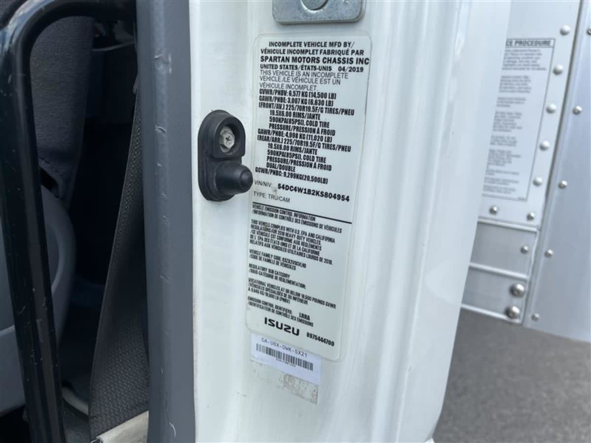 2019 Isuzu NPR 274496