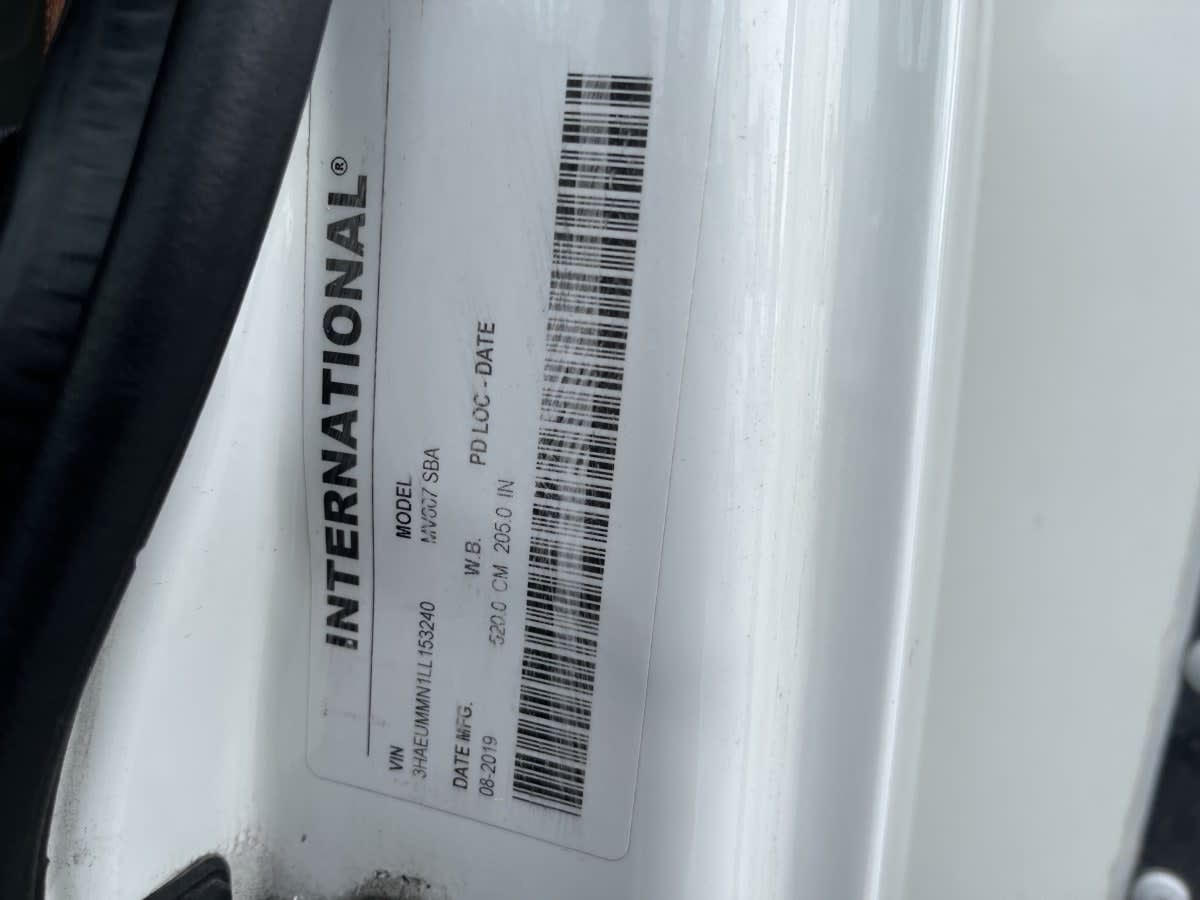 2020 Navistar International MV607 (4X2) 277560