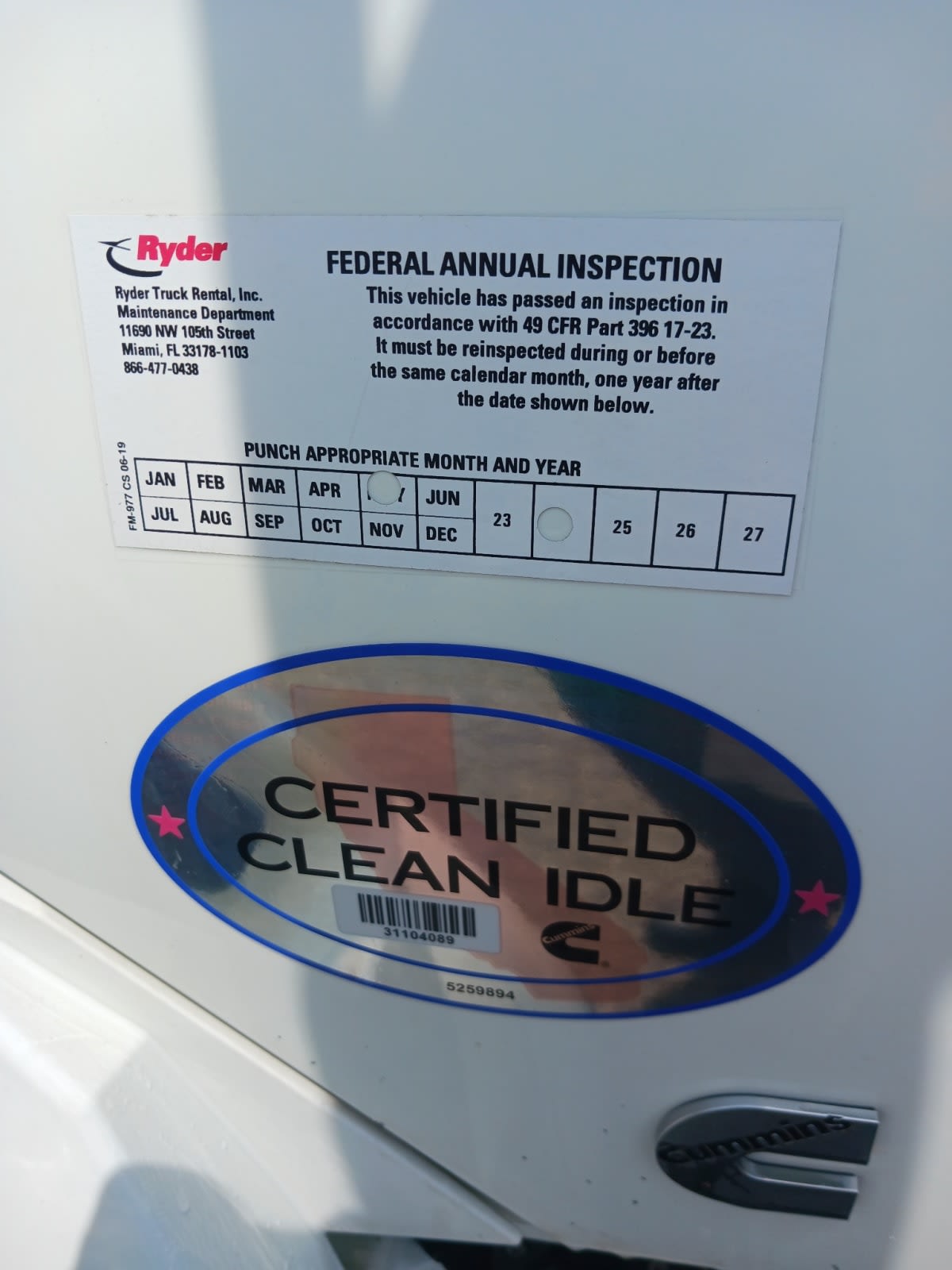 2020 Navistar International MV607 (4X2) 278283