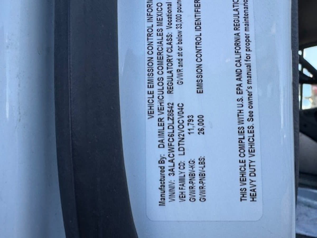 2020 Freightliner/Mercedes M2 106 278628