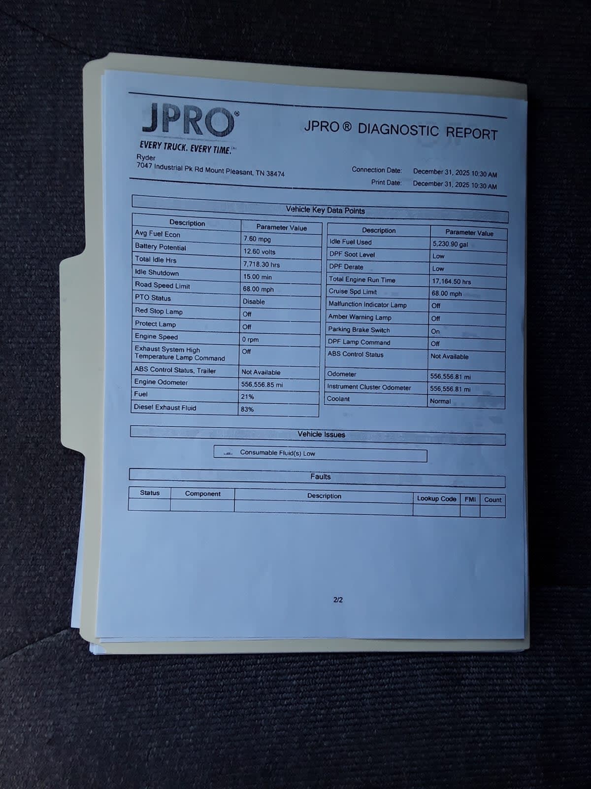 2020 Navistar International LT625 SLPR CAB 279039