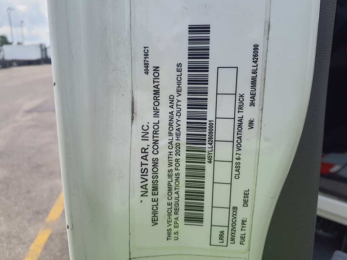 2020 Navistar International MV607 (4X2) 281347