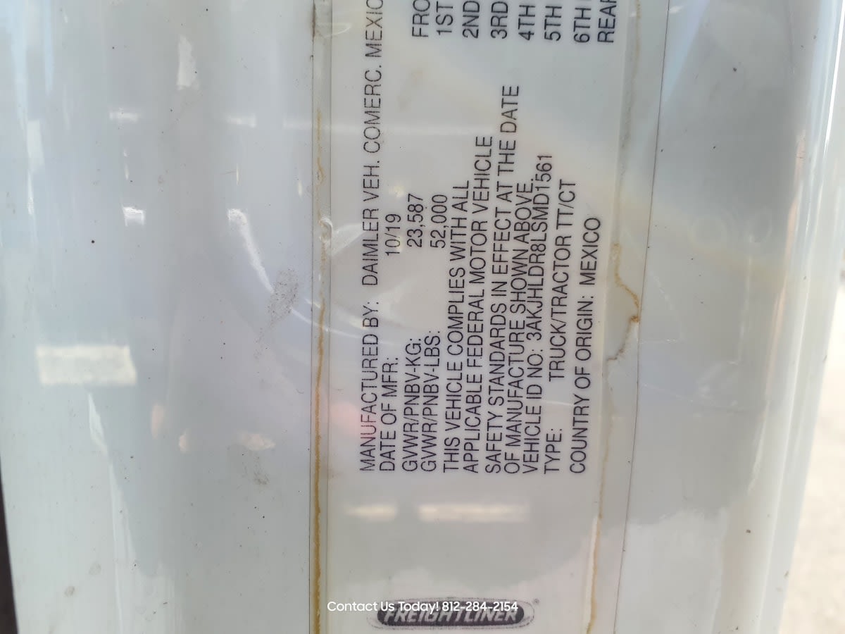 2020 Freightliner NEW CASCADIA PX12664 283880