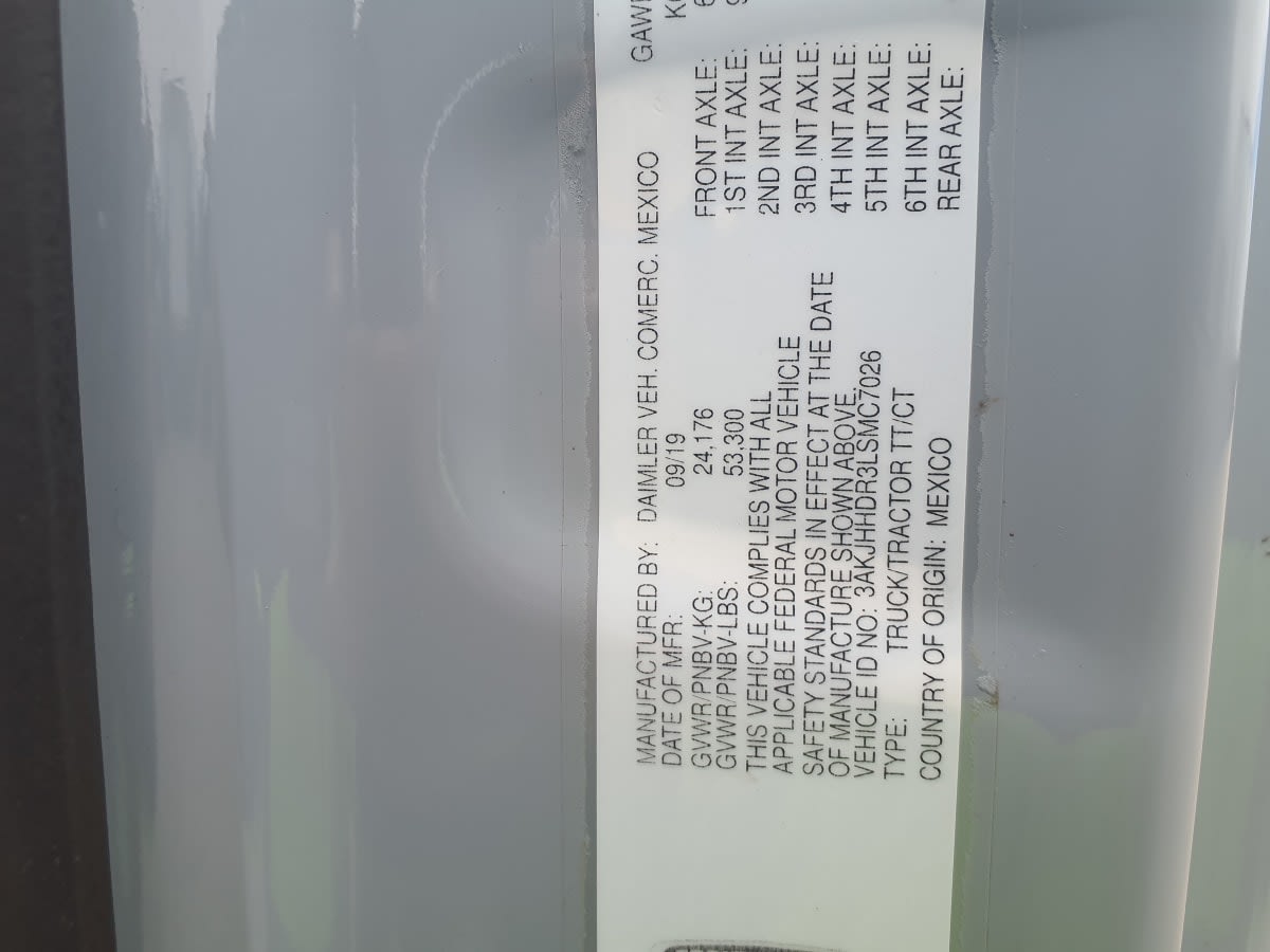 2020 Freightliner/Mercedes NEW CASCADIA PX12664 284417