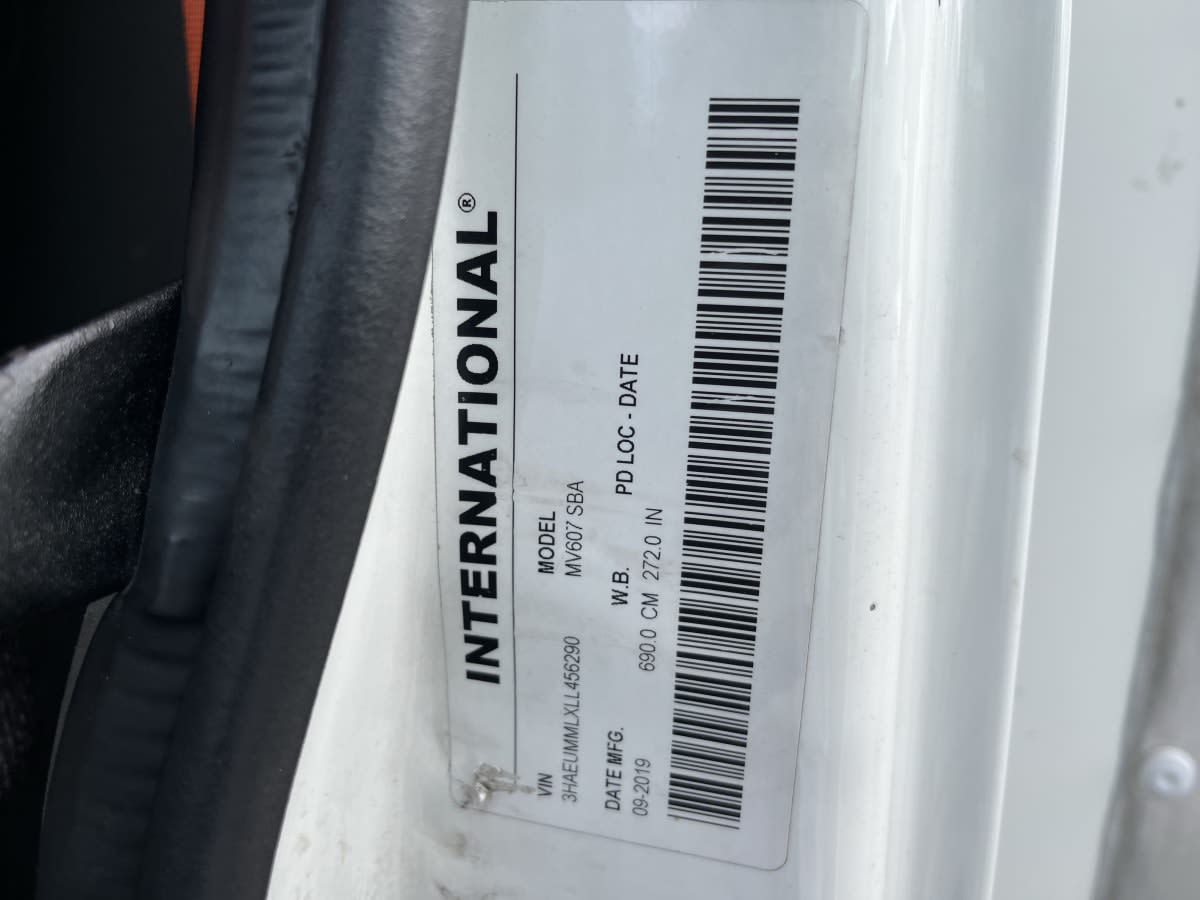 2020 Navistar International MV607 (4X2) 290134