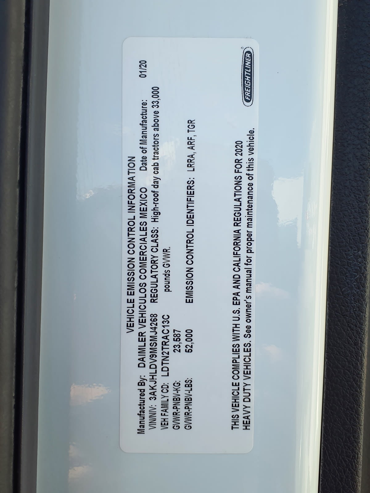 2021 Freightliner/Mercedes NEW CASCADIA PX12664 296322