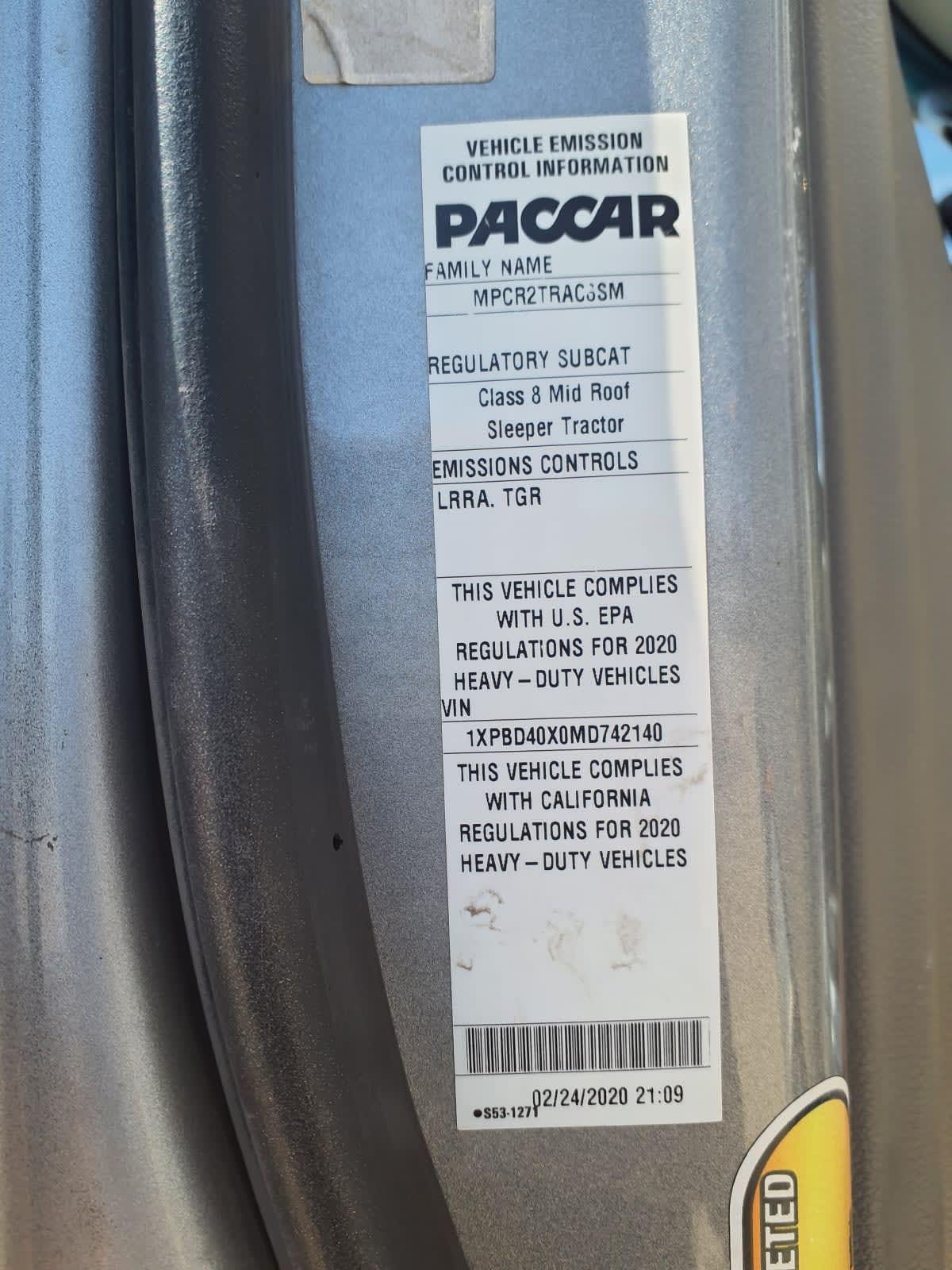 2021 Peterbilt 579 296331