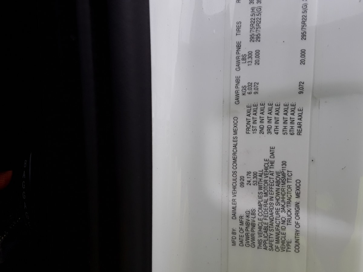 2021 Freightliner/Mercedes NEW CASCADIA PX12664 298110