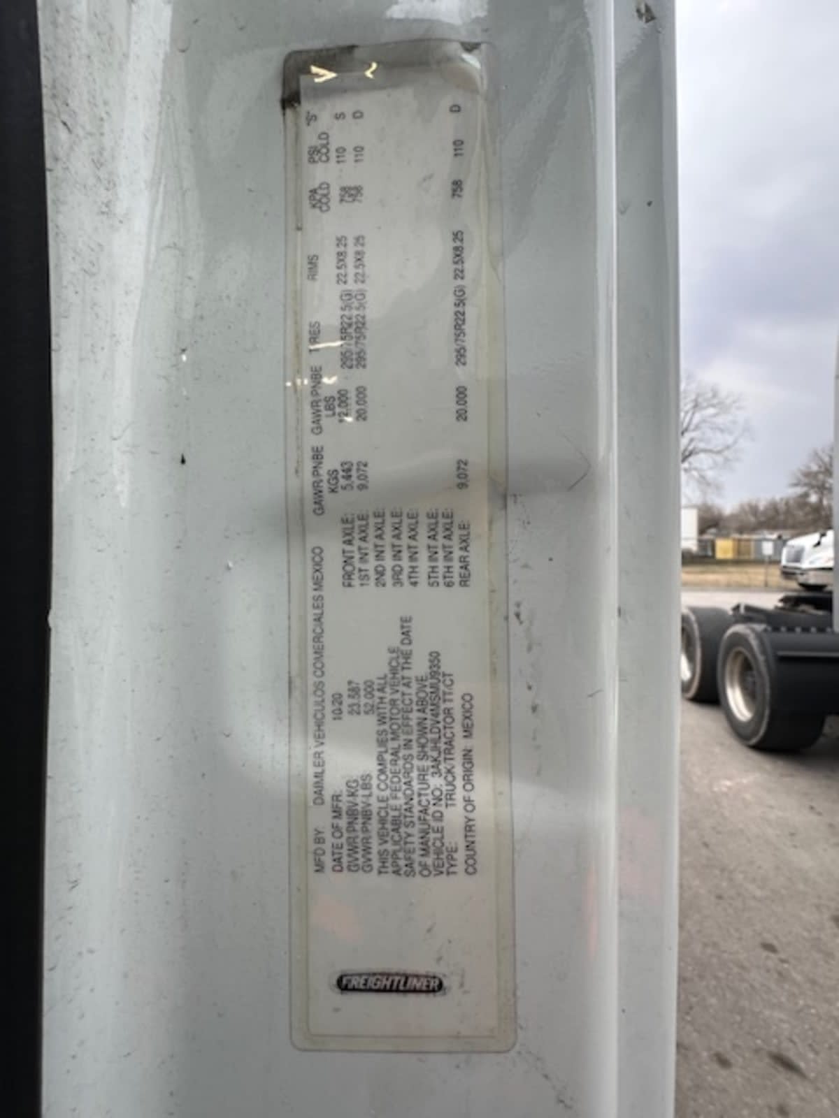 2021 Freightliner/Mercedes NEW CASCADIA PX12664 298334