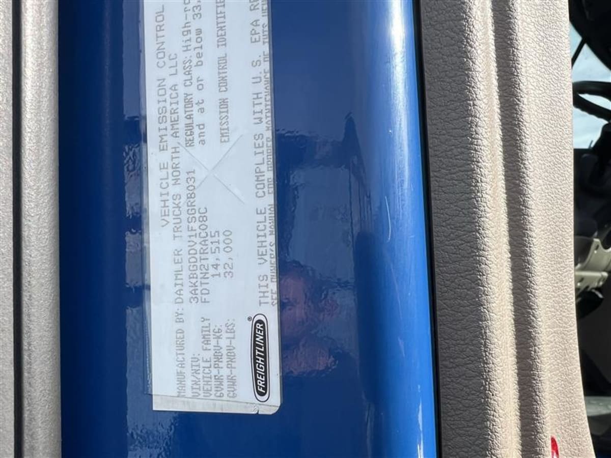 2015 Freightliner/Mercedes CASCADIA 125 343115