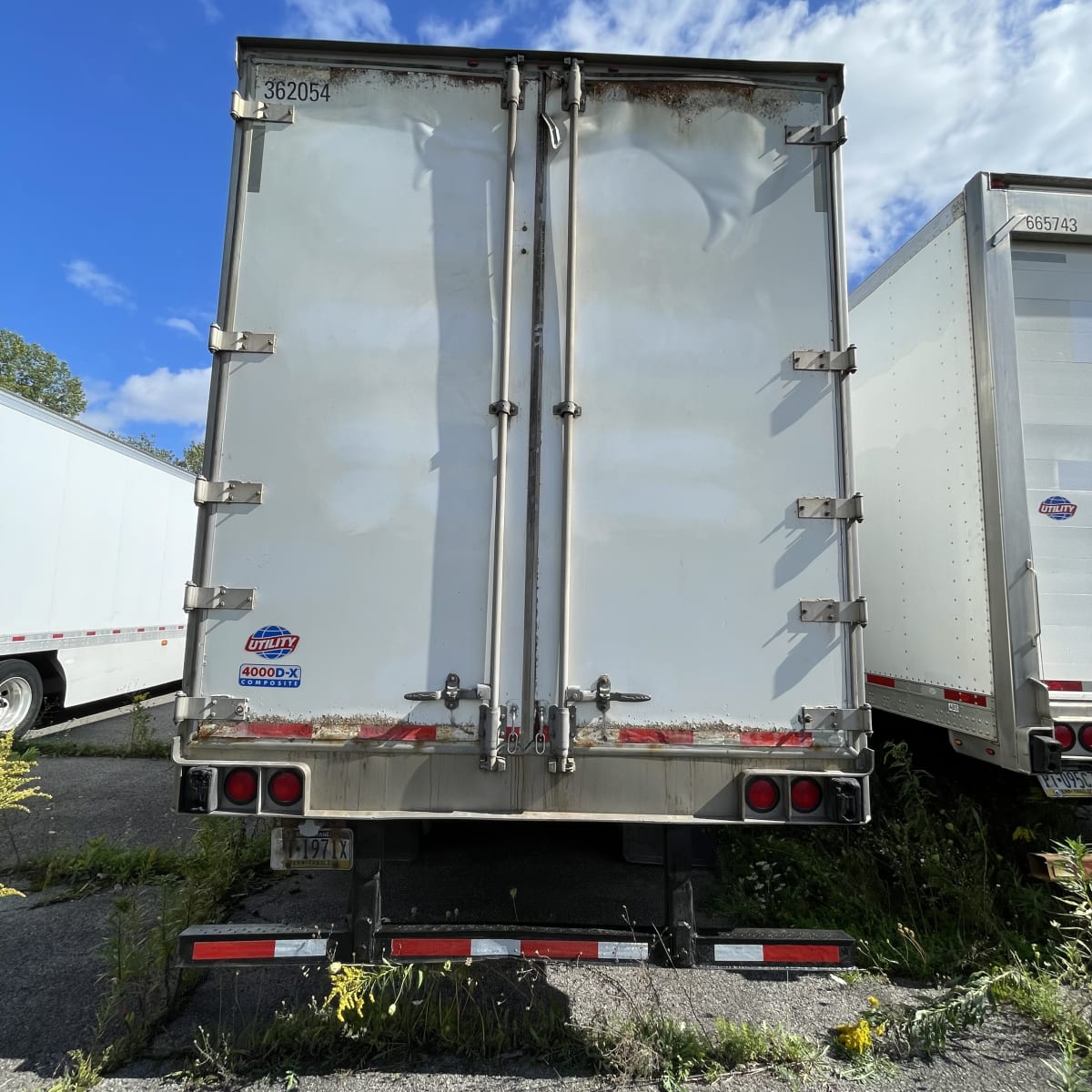 2012 Utility Trailers 4000DX 53/162/102 362054