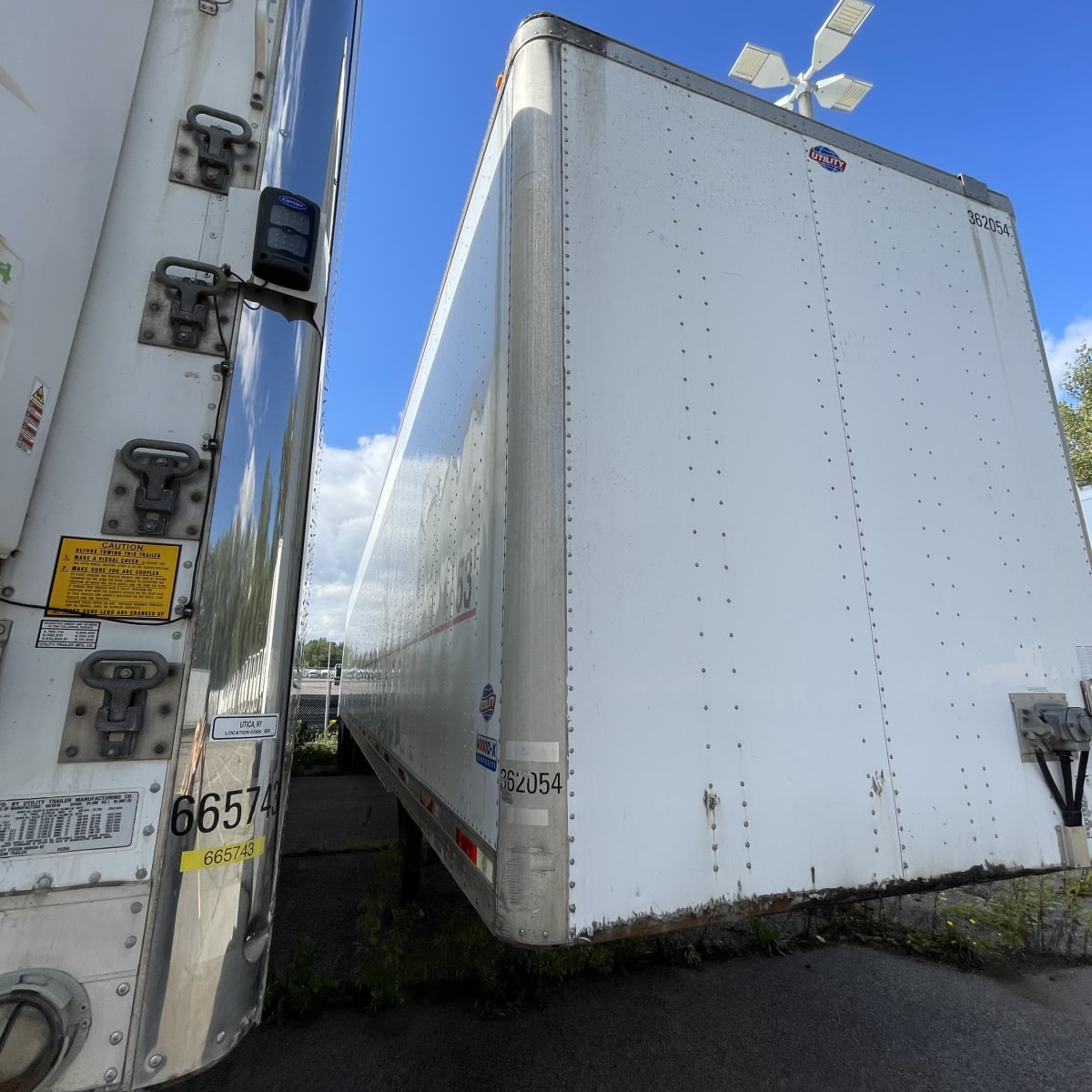 2012 Utility Trailers 4000DX 53/162/102 362054