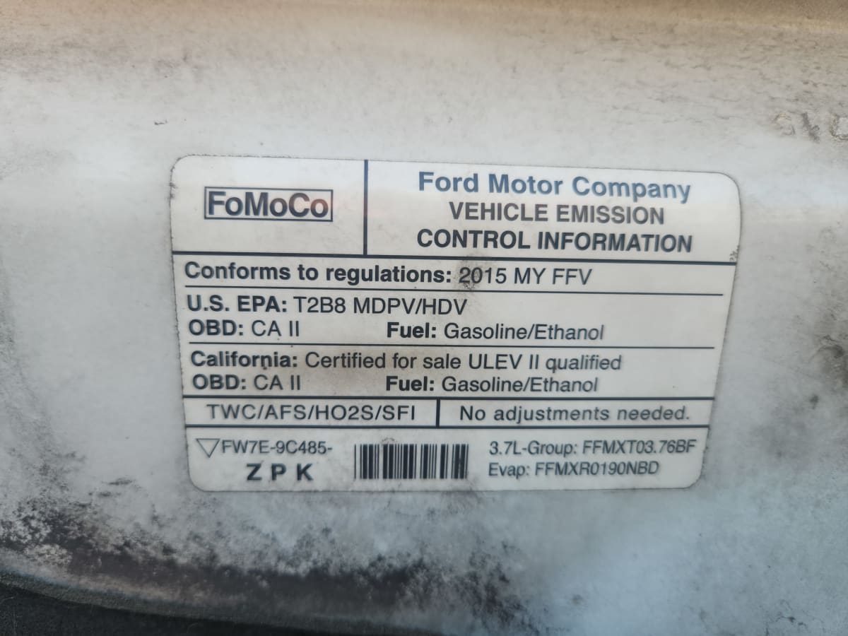 2015 Ford Motor Company TRANSIT 150 371926