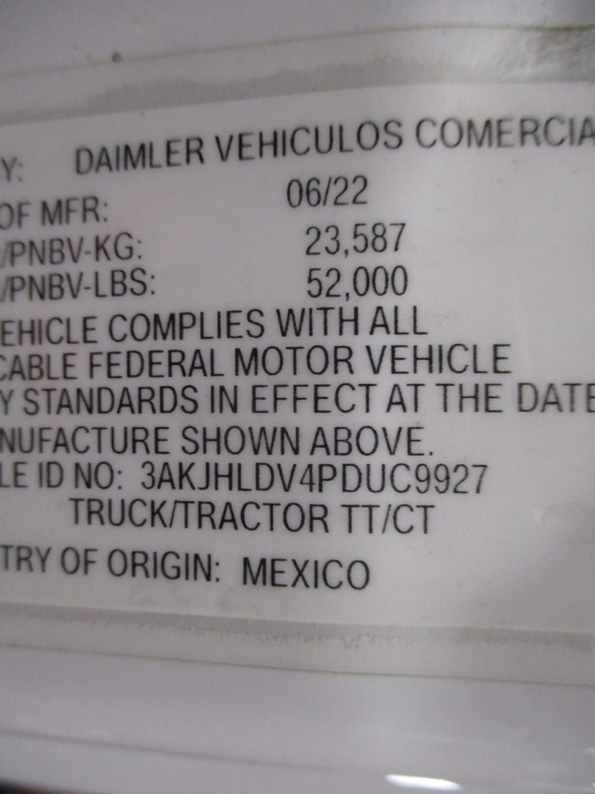 2022 Freightliner/Mercedes NEW CASCADIA PX12664 401683