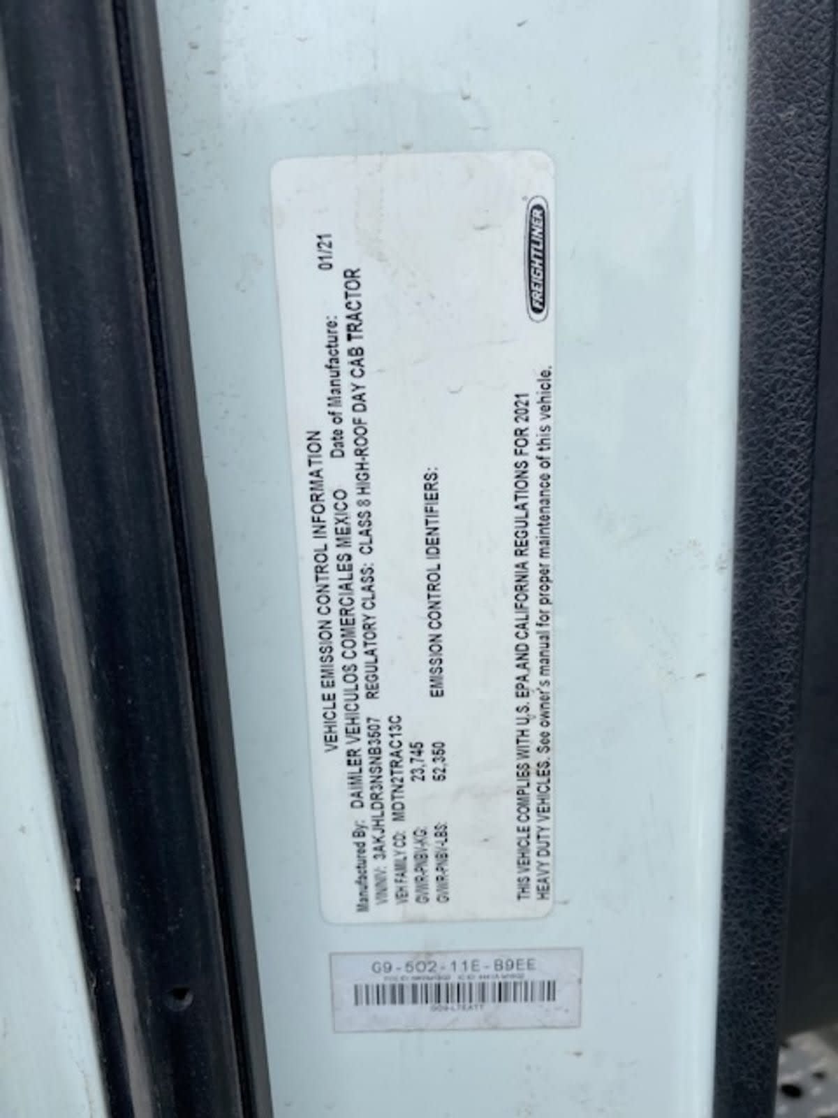 2022 Freightliner/Mercedes NEW CASCADIA PX12664 510163
