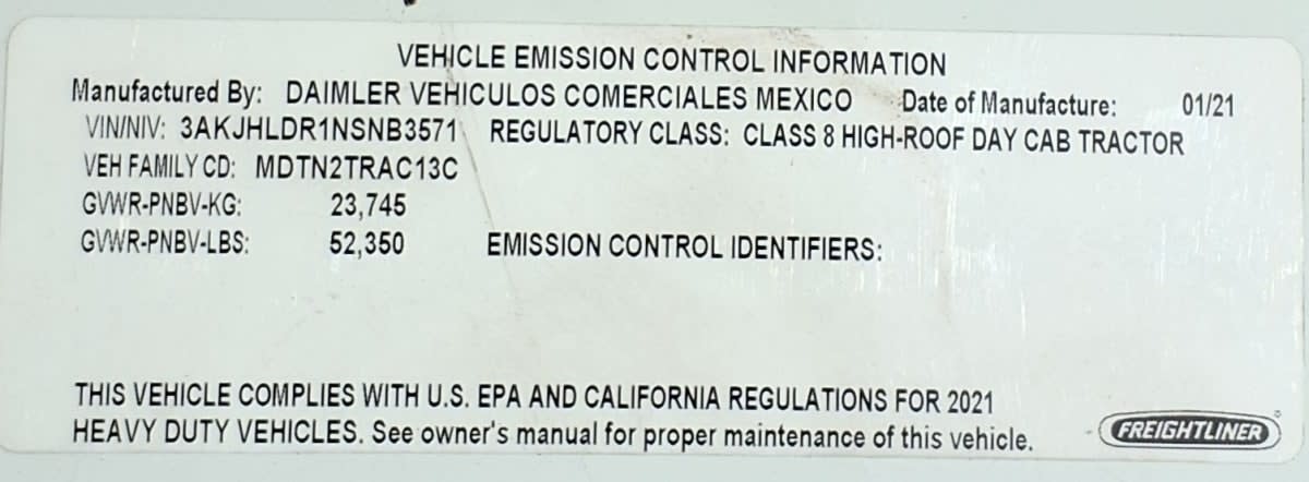 2022 Freightliner/Mercedes NEW CASCADIA PX12664 510673