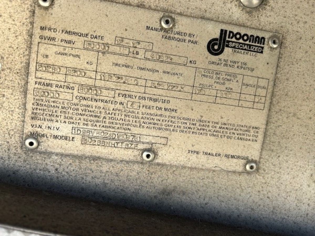 2013 Action Trailers Sales 50/102 516287