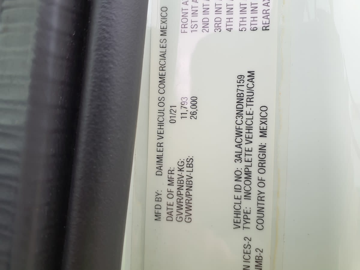 2022 Freightliner/Mercedes M2 106 521337