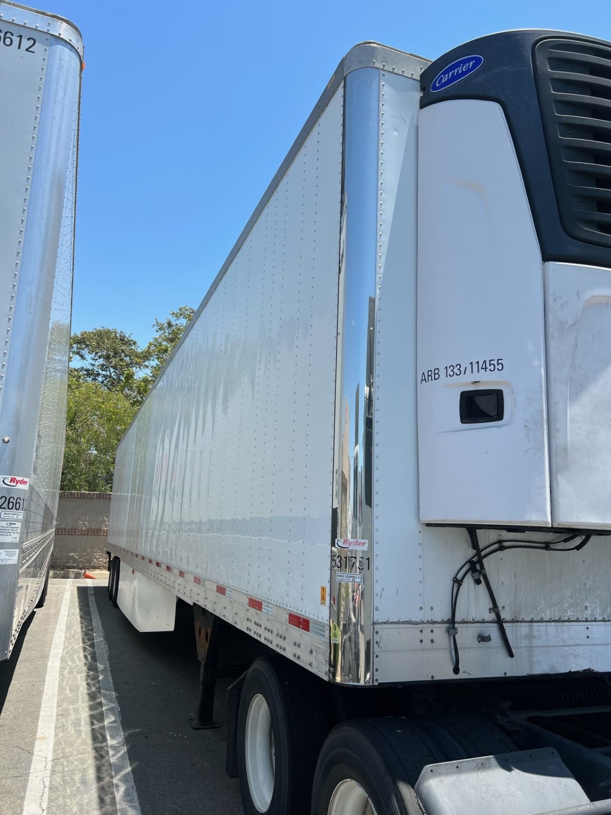 2014 UTILITY TRAILERS VS2RA 53/162/102 VEH531751 for Sale Ryder Used