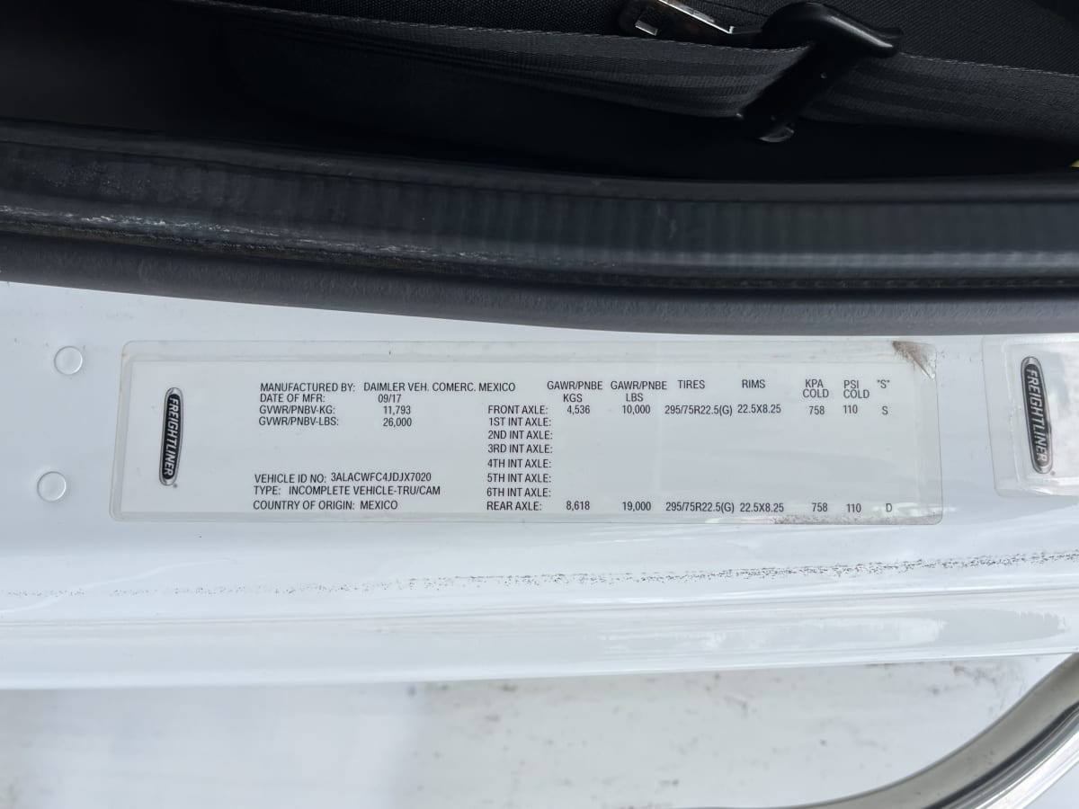 2018 Freightliner/Mercedes M2 (ST TRUCK) 532758