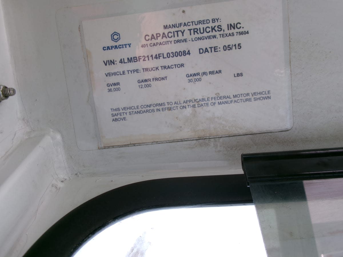 2015 Capacity Of Texas,Inc. SABRE 5 4X2 547556