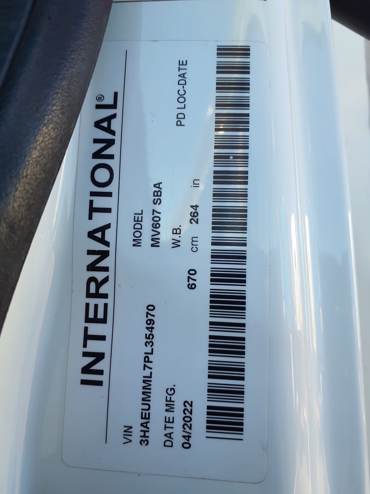 2023 Navistar International MV607 (4X2) 561864