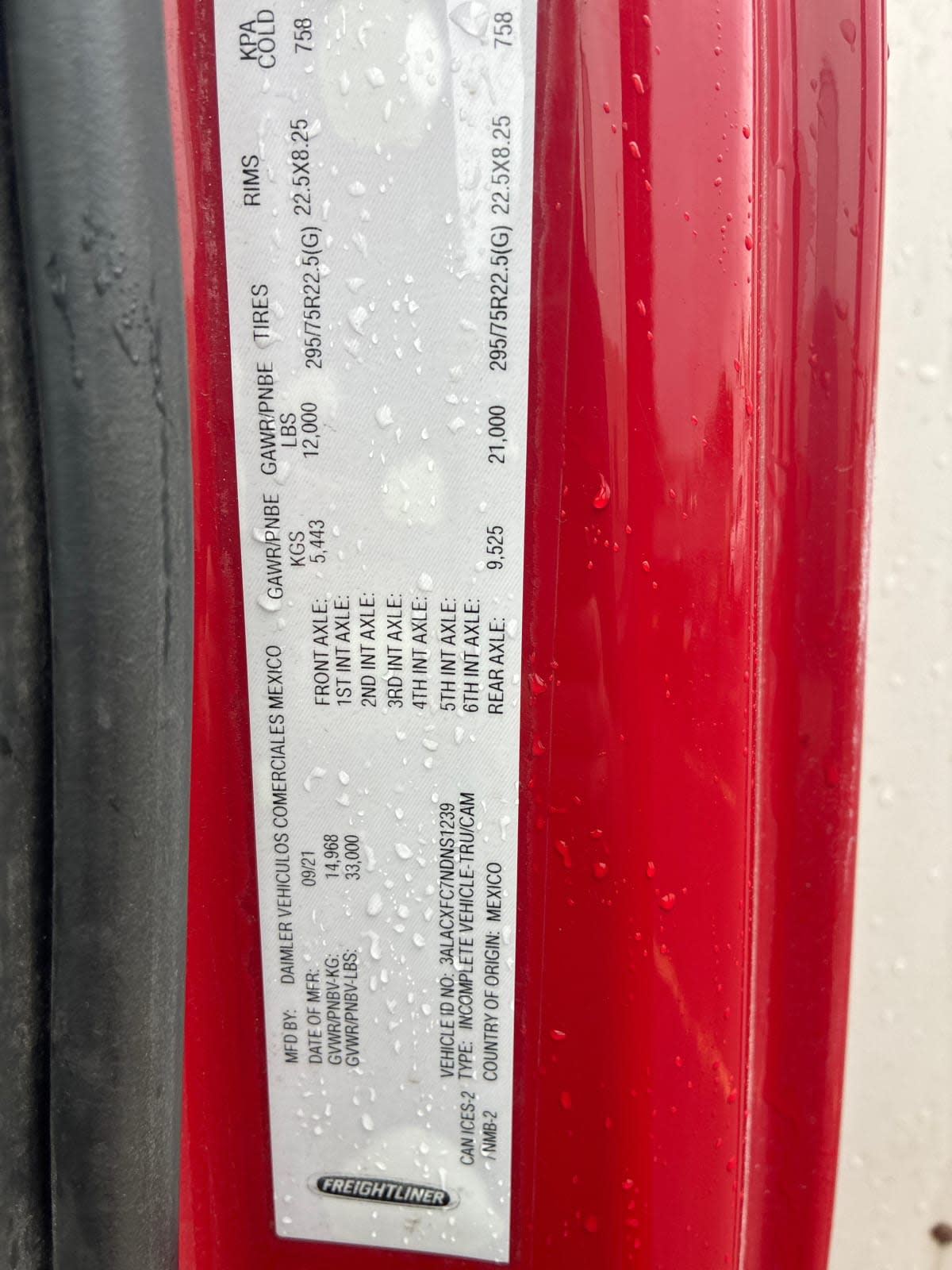 2022 Freightliner/Mercedes M2 106 562596 2022 Freightliner/Mercedes M2 106 562596