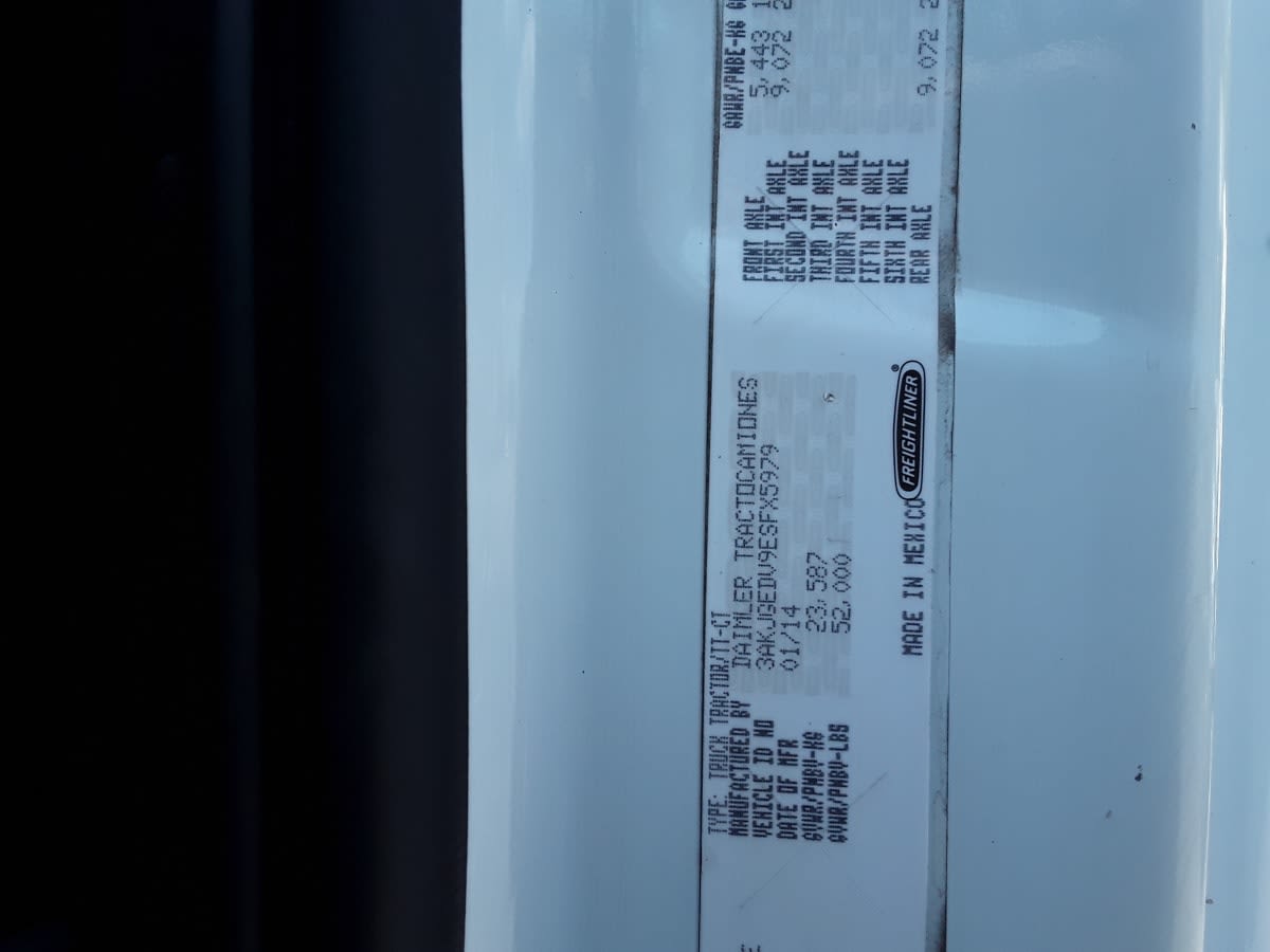 2014 Freightliner CASCADIA 125 566091