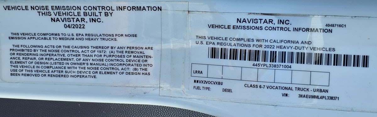 2023 Navistar International UNKNOWN 567248
