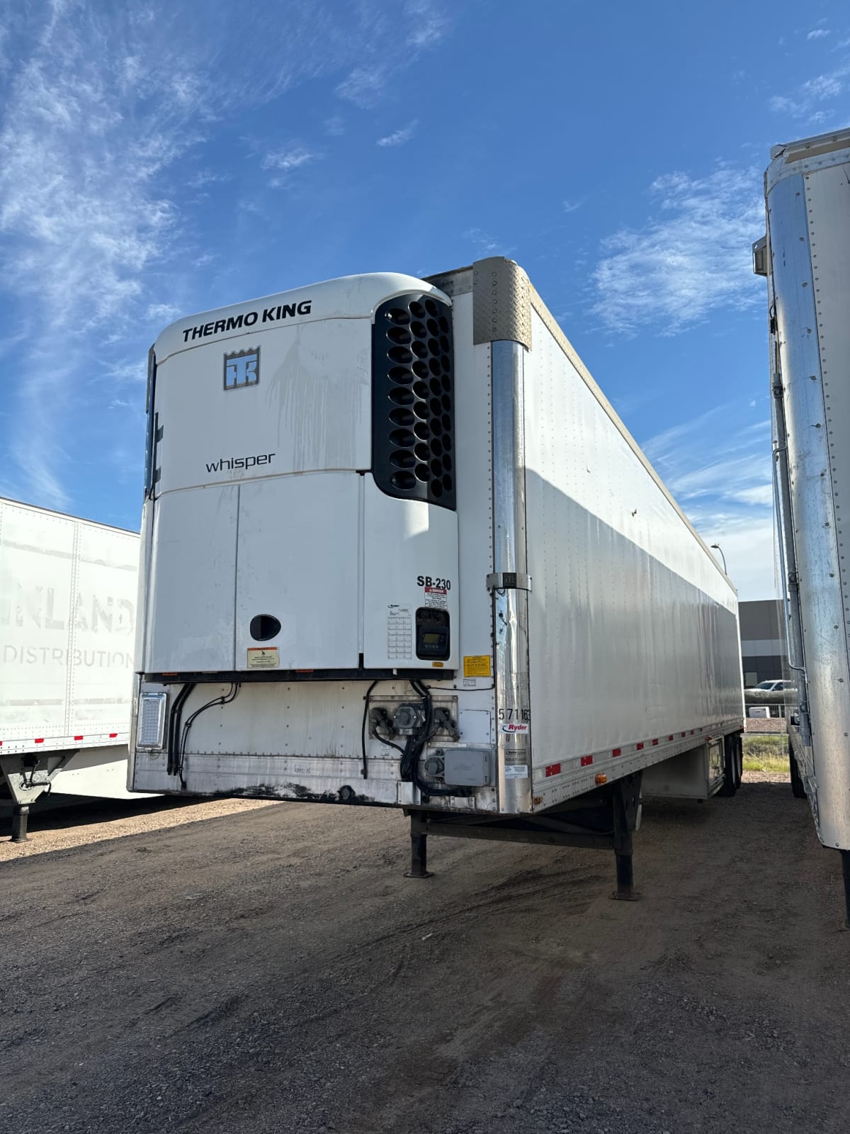 2015 UTILITY TRAILERS VS2RA 48/162/102 VEH571163 for Sale Ryder Used