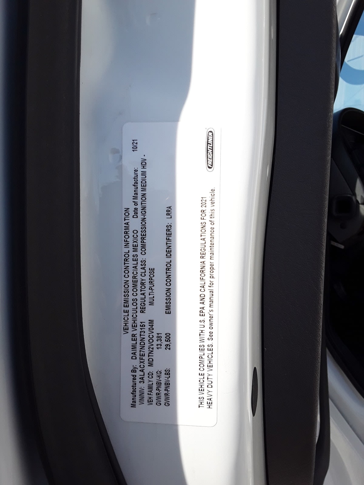 2022 Freightliner/Mercedes M2 106 571689
