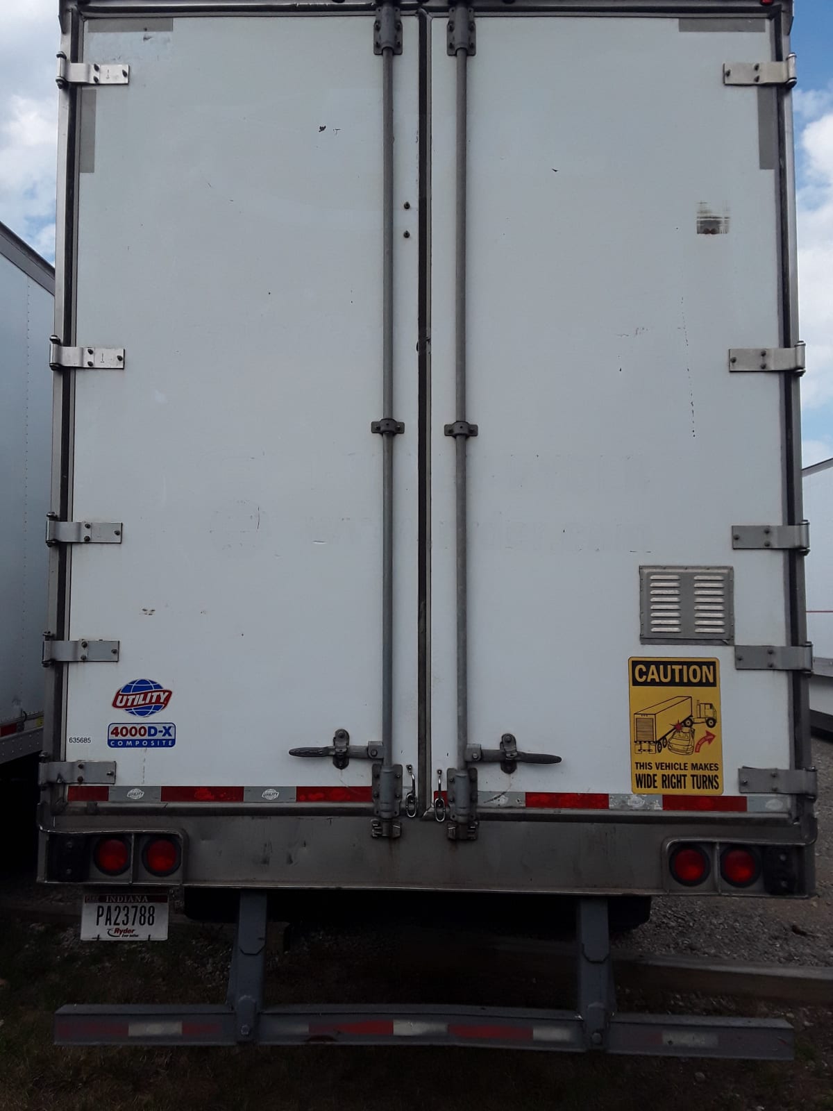 2012 Utility Trailers 4000DX 53/162/102 635685