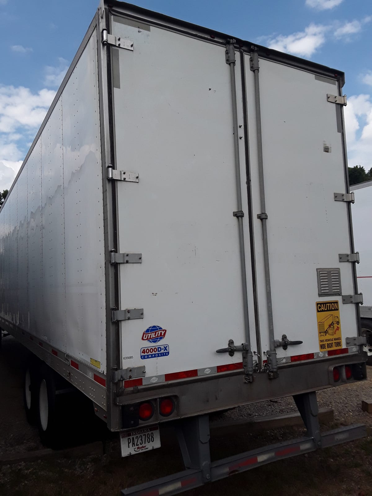 2012 Utility Trailers 4000DX 53/162/102 635685