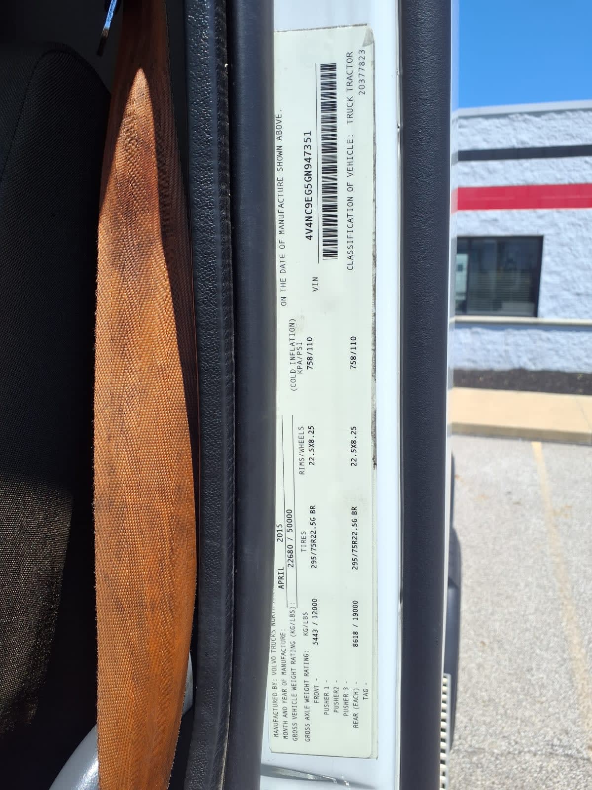 2016 Volvo VNL64TRACTOR 643713