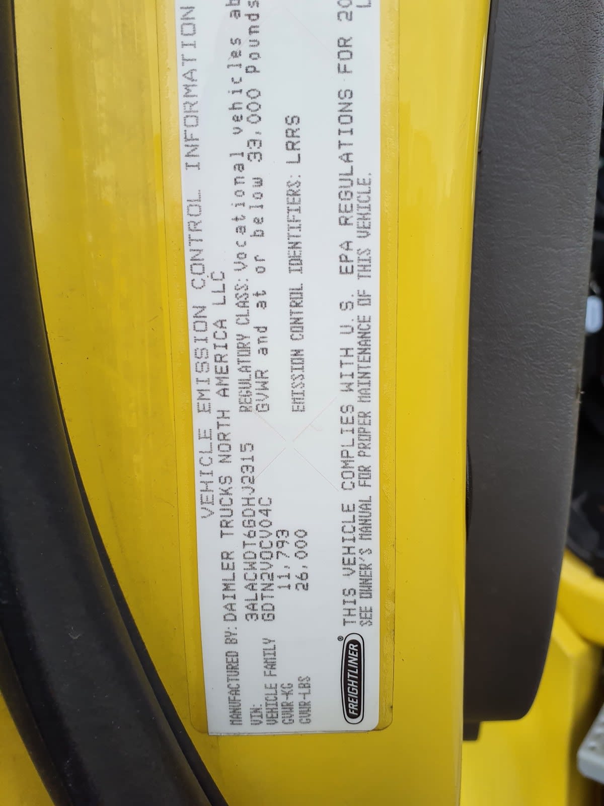 2016 Freightliner/Mercedes M2 106 648206